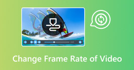 Alterar taxa de quadros do vídeo