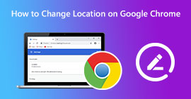 Alterar localização no Google Chrome