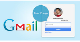 Alterar redefinir senha do Gmail