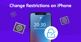Alterar restrições no iPhone