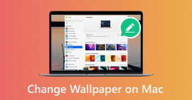 Alterar papel de parede no Mac