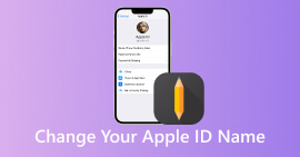 Alterar seu nome de ID Apple