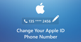 Alterar o número de telefone do seu ID Apple