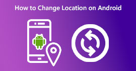 Alterar sua localização no Android