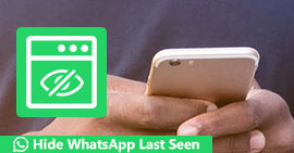 Marque Ocultar WhatsApp visto pela última vez