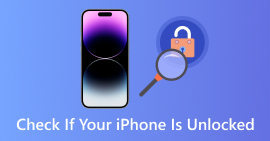 Verifique se o seu iPhone está desbloqueado