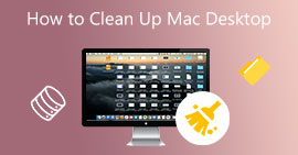 Limpe a área de trabalho do Mac