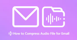 Compactar arquivo de áudio para e-mail