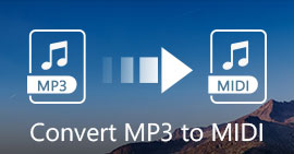 Converta MP3 para MIDI no Windows/Mac