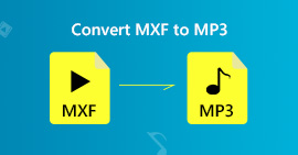 Conversão MXF para MP3