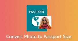 Converter tamanho de passaporte fotográfico
