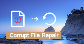 Reparação e recuperação de arquivos corrompidos