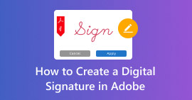 Crie uma assinatura digital no Adobe