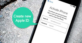 Crie um novo ID da Apple