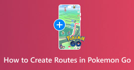 Crie rotas no Pokémon Go