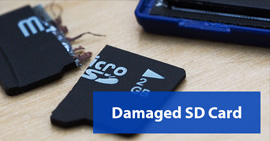 Cartão SD danificado