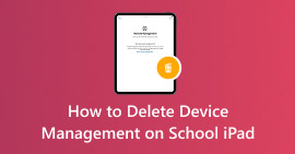 Excluir o gerenciamento de dispositivos no iPad da escola