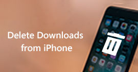 Excluir downloads do iPhone