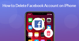 Excluir uma conta do Facebook no iPhone