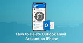Excluir conta de e-mail do Outlook no iPhone