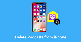 Excluir podcast do iPhone