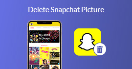 Excluir fotos do Snapchat