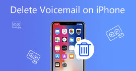 Excluir correio de voz no iPhone