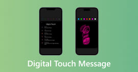 Mensagens de toque digital
