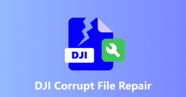 Reparação de arquivo corrompido Dji