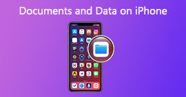 Excluir documentos e dados no iPhone (para liberar espaço)