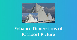 Melhore as dimensões da imagem do passaporte