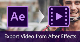 Exportar vídeo do After Effects