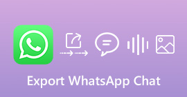 Exportar bate-papo do WhatsApp