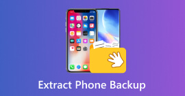 Extrair backup do telefone