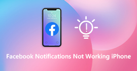 Notificações do Facebook não funcionam