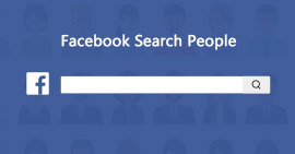 Pessoas de pesquisa do Facebook