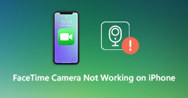 Câmera FaceTime não funciona no iPhone