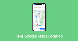 Localização falsa no Google Maps