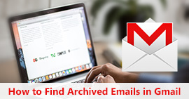 Encontrar e-mails arquivados