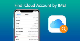 Encontrar conta iCloud por iMei