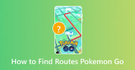 Encontre rotas Pokemon Go