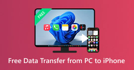 Transferência gratuita de dados do PC para o iPhone