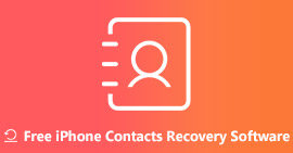 Recuperação gratuita de contatos do iPhone