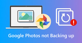Google Fotos não faz backup