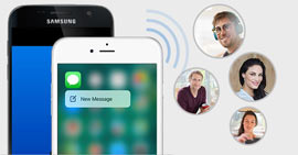Como enviar mensagens em grupo no iPhone e no telefone Android
