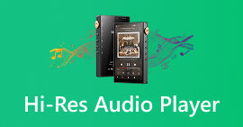 Reprodutor de áudio de alta resolução