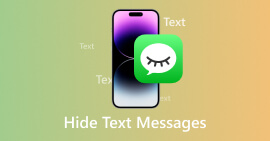 Ocultar mensagens de texto