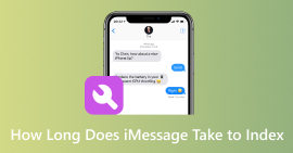 Quanto tempo leva o iMessage para indexar