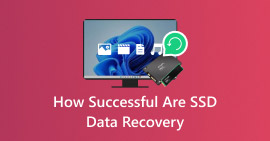 Quão bem-sucedida é a recuperação de dados SSD