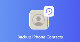 Backup de contatos do iPhone